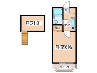 エルドールフジの物件間取画像